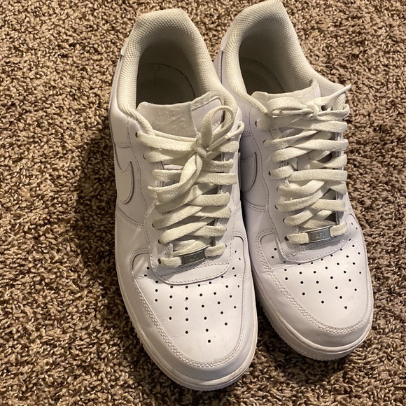 WOMENS NIKE AIR FORCE 1 SNEAKERS - Picture 7 of 8